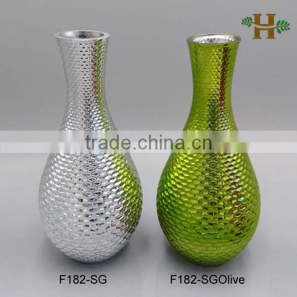 Handmade Silver Glass Vase Cheap Price