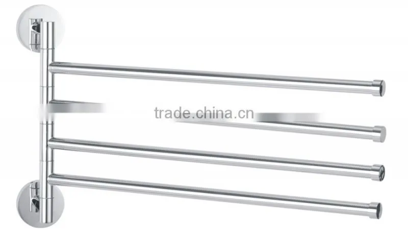 2016 Wholesale Wall Mounted Stainless Steel Towel Rail With 4 Bars