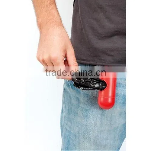 Portable pet waste bag dispenser