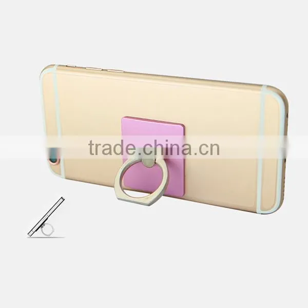 Fashion 360 degree rotating mobile phone ring holder, metal ring stand wholesale