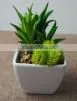 SJ1801212 Artificial small succulent bonsai plant/mini cheap plastic plant