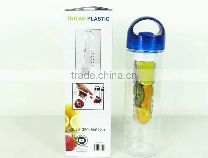 700ML Sports Water Bottle,Tritan Material,with Infuser MINI ORDER