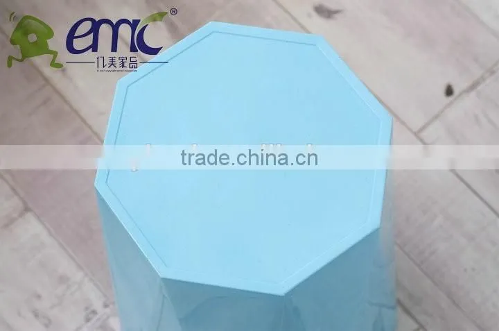 Bright colored polygon dustbin
