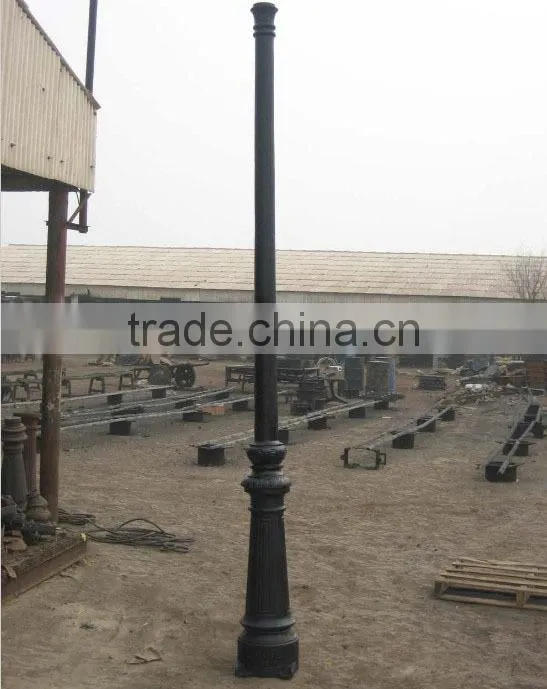 Metal casting poles for street,light posts,walkway casting posts
