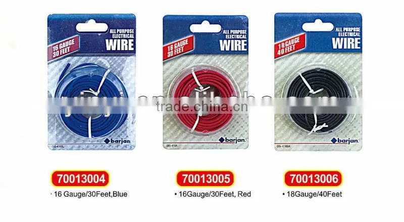 14-gauge All Purpose Electrical Wire-blue spool
