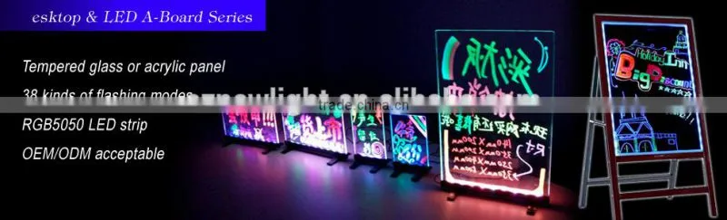 New electronic product RGB full color sparkle led board with high quality