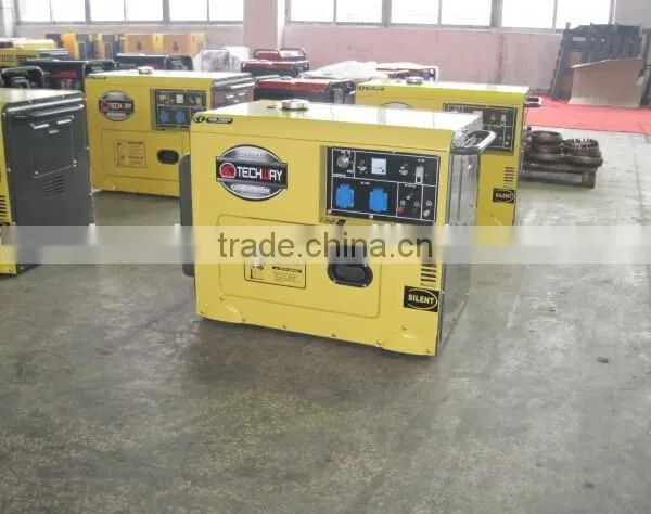 industrial 220v 50hz generator portable slient diesel generator
