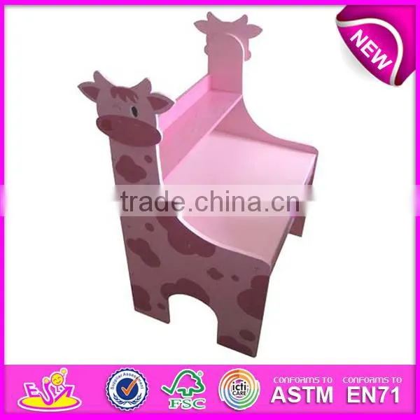 Hot sale product for 2015 wooden chair,high quality kids wooden chair,cute wooden toy mini chair for children W08G004