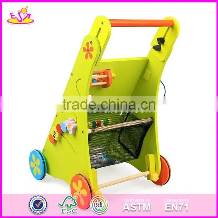 2017 New product preschool wooden baby activity center W16E072