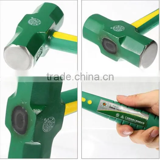 Berrylion TPR Handle High Grade Stone Hammer 2-16Pounds Stone Hammer