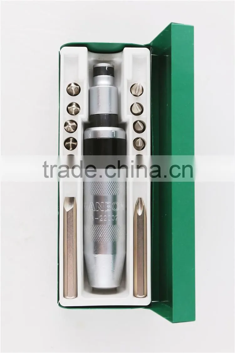 13piece Torsion Impact screwdriver bit set