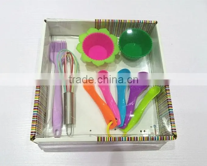 Kitchenware Stainless Steel Kitchen Utensils 6 Pieces nylon Cooking Utensils