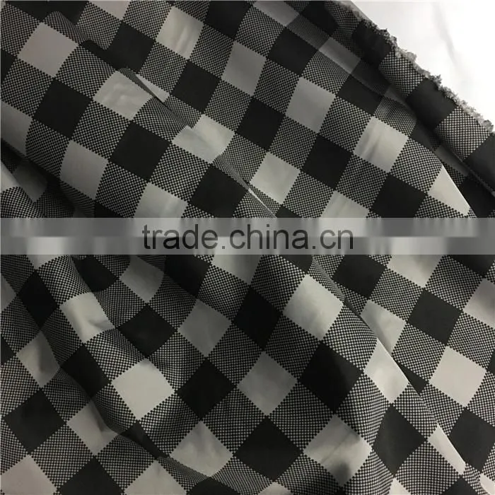 fabric for down jacket/thick woven waterproof polyester fabric/polyester microfiber sports wear fabric