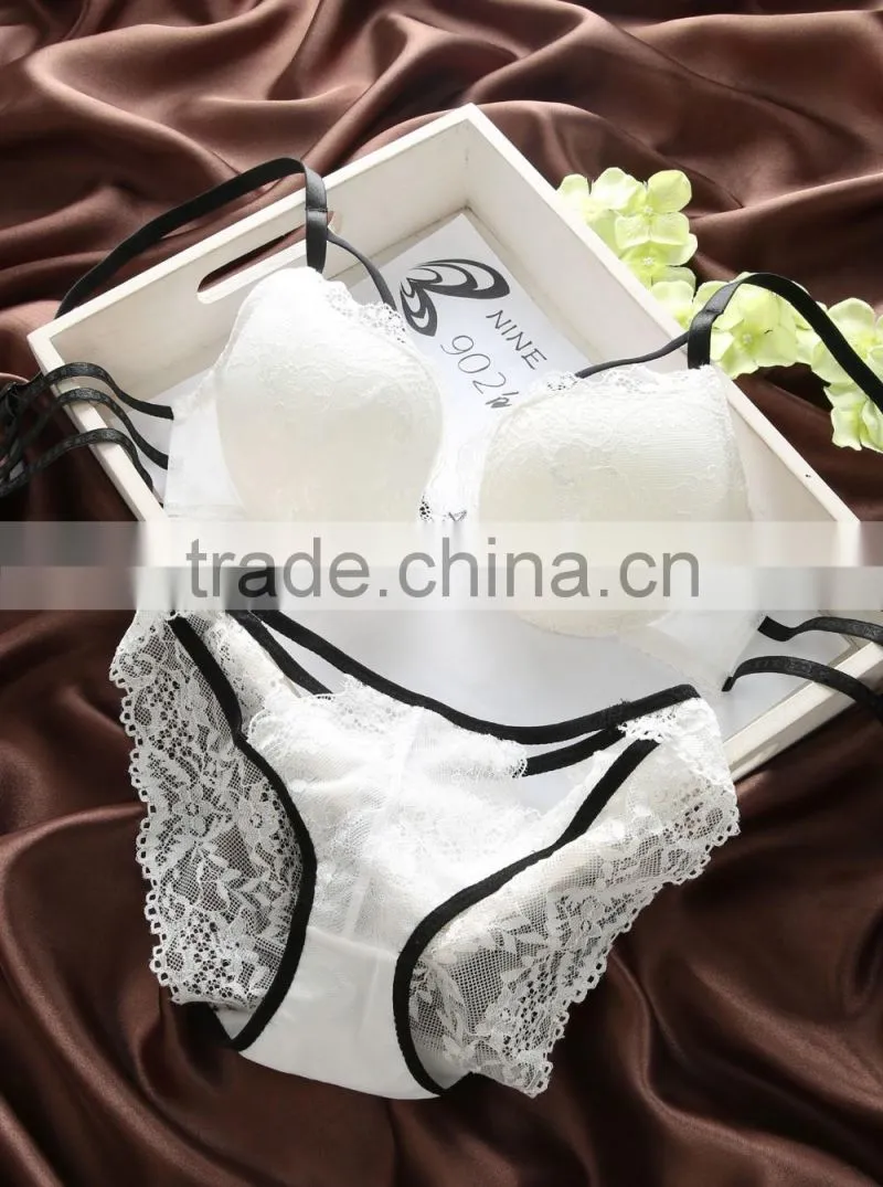 Transparent Women Sexy Stylish Hot Fancy Bra and Panty Set