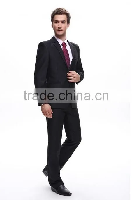 new black men's coat pant designs wedding suit
