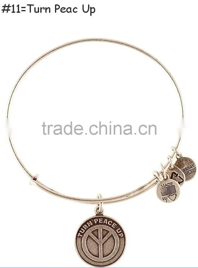 Heart wire bangle bracelet jewelry Personalized love Bracelet jewelry for Valentina's Day Adjustable vintage Bangle jewelry
