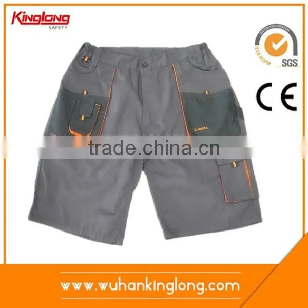 100%cotton 240GSM demin mens grey cheap mens work shorts