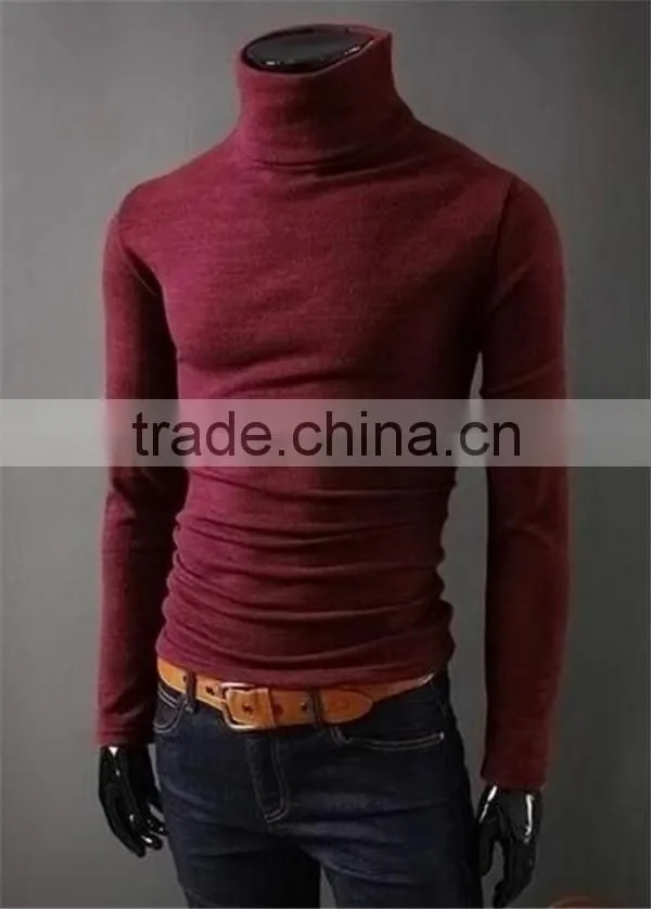 Eco-Friendly Factory Custom Turtleneck Wholesale T-shirts