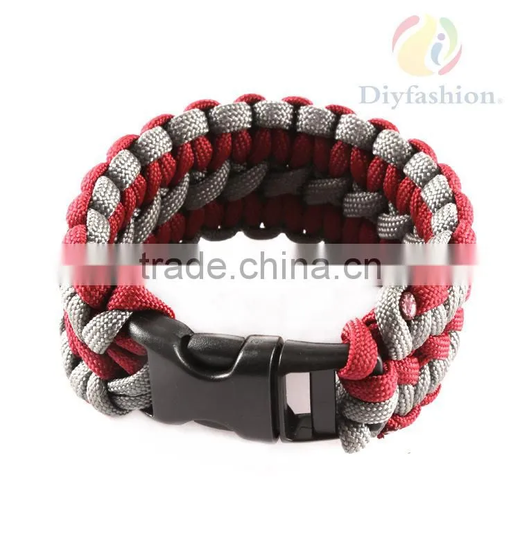 HOT SALE Promotional High Quality Survival Bracelet Paracord PC-6009-3