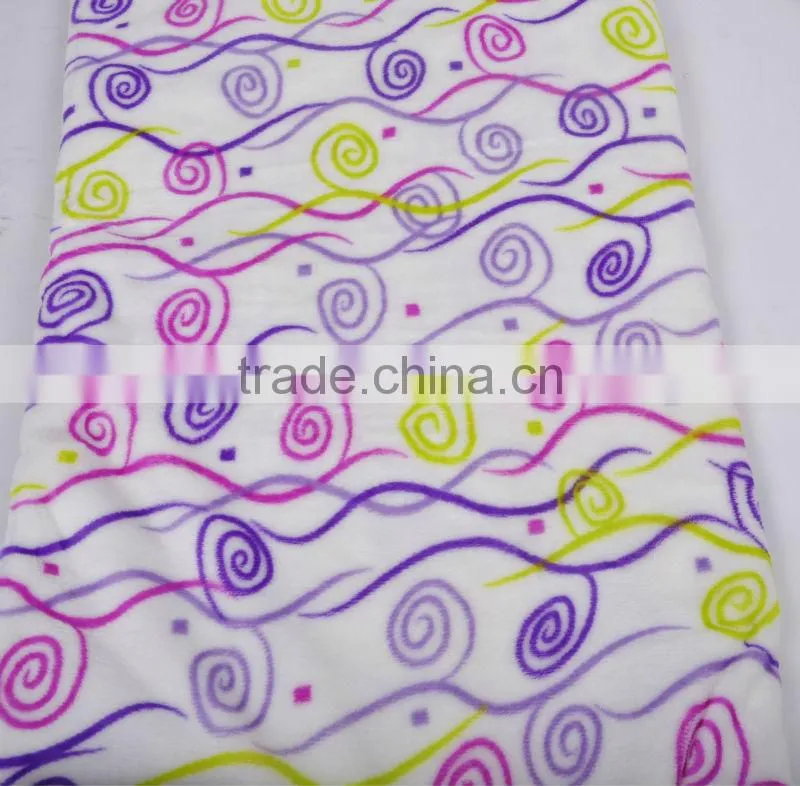 QUEEN SIZE printed flannel fleece bedding sheet set for china manufacturer