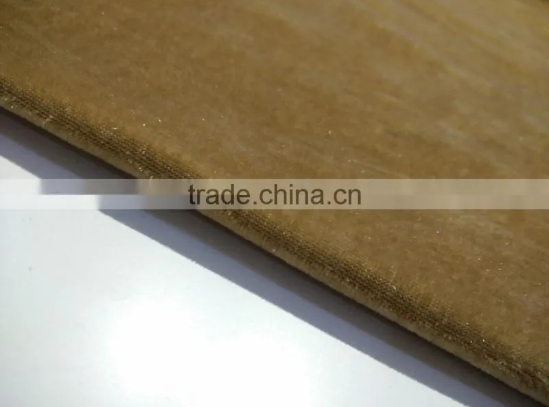 polyester spun velvet fabric for curtain