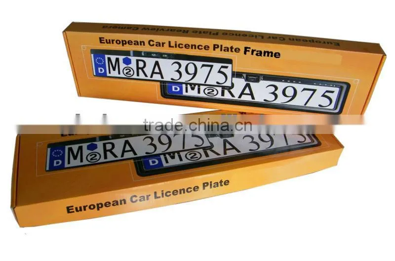 3 mins installation only!For European License Frame Parking Sensor