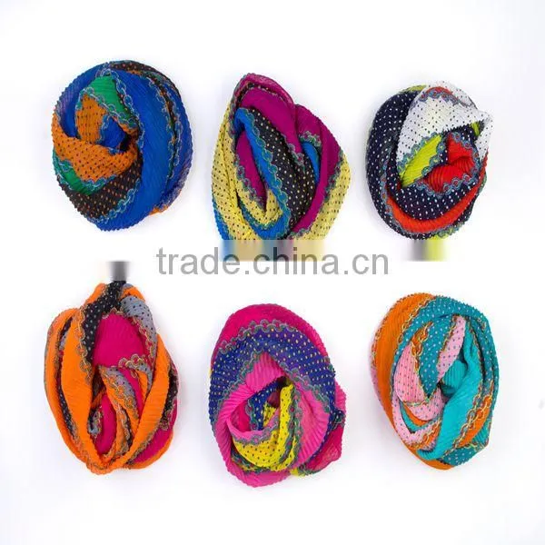 New Fashion Polyseter Lady Scarves TS-8817