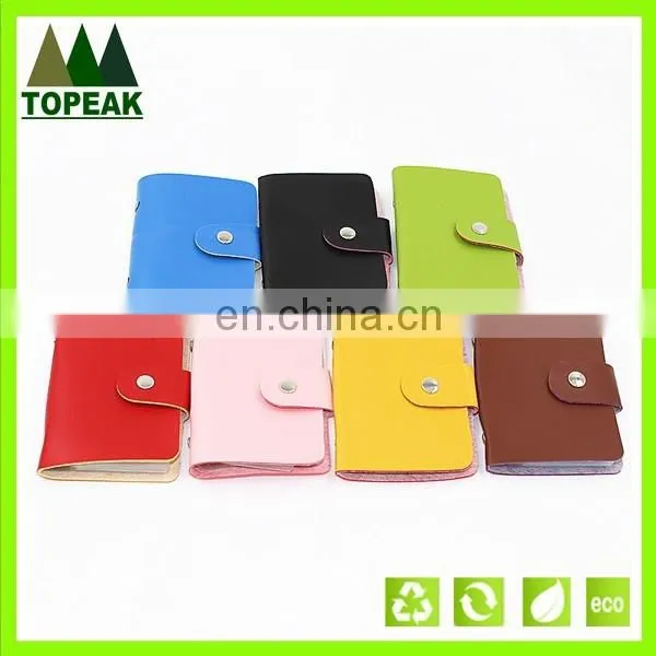 Leather Credit Card Holder Card Case wallet Business Card Package PU Leather Bag