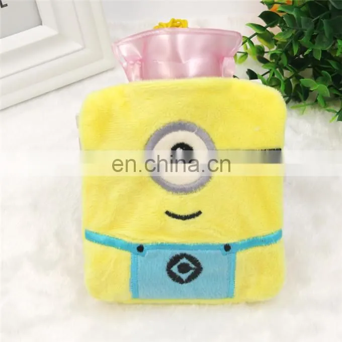 hot sale cartoon embroidery hot water bottle hot water bottle in stock