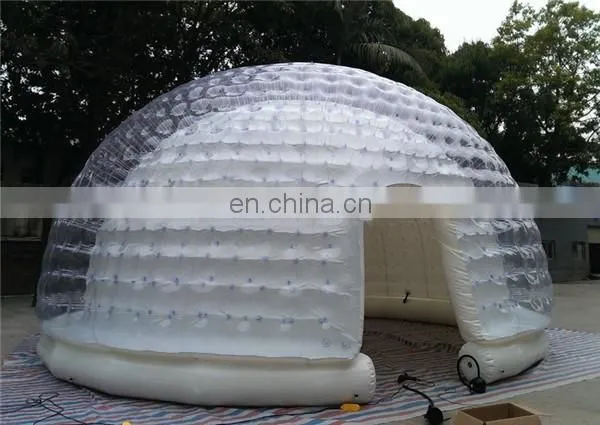 0.8mm pvc Clear Bubble Party Event Tent inflatable advertising inflatable bubble lodge tent