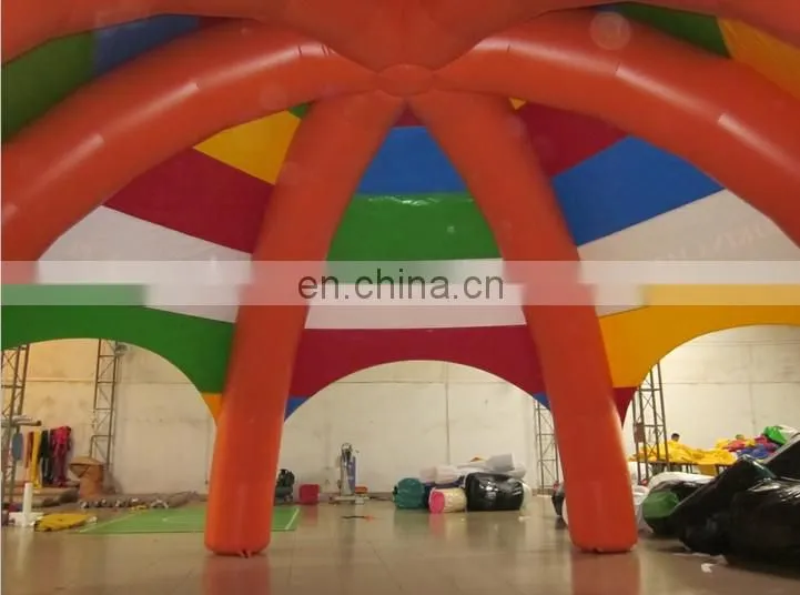 Large outdoor inflatable garage tent