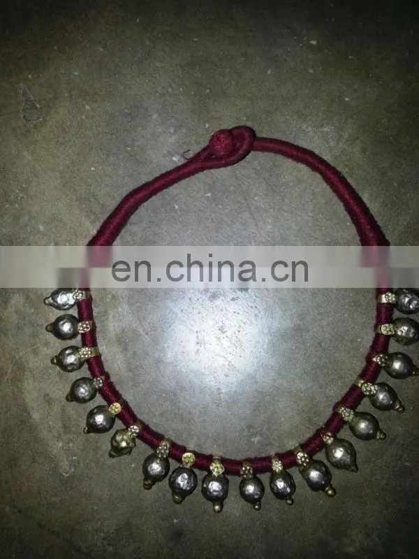 Gypsy Fusion Coin Necklace Belly Dance Pendant Handmade Banjara Jewelry