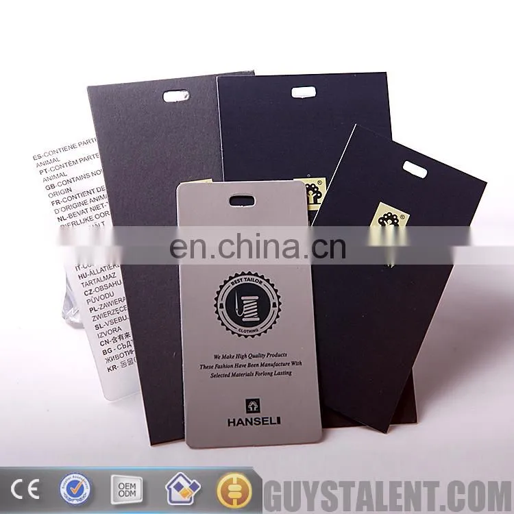 Custom Design clothes label tags with best service and low price