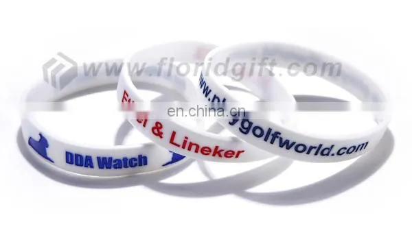 cheap custom silicone writband with silicone bracelet