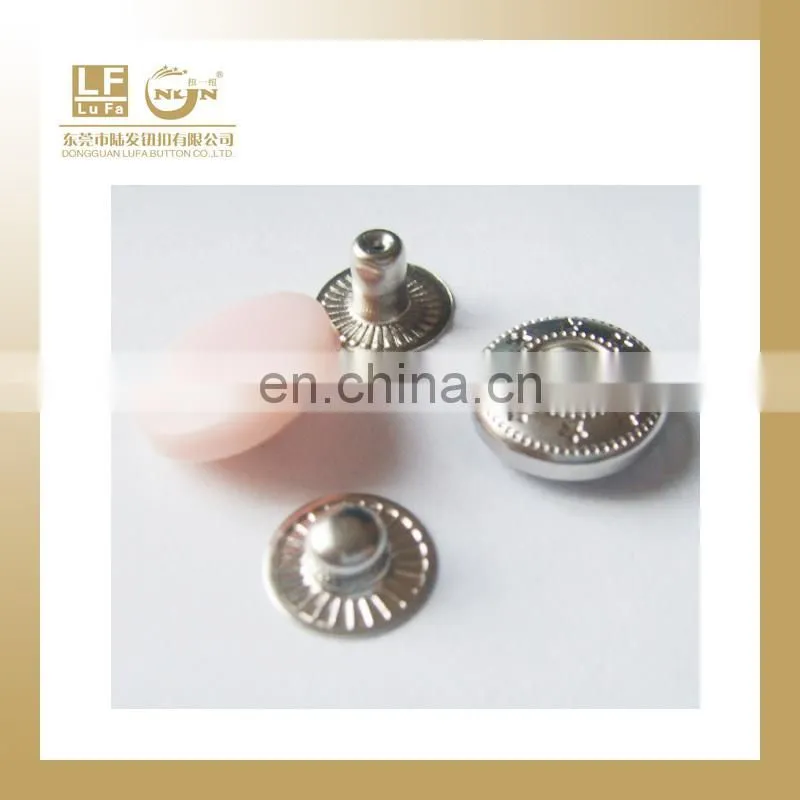 1010 milky white plastic snap studs for baby clothes