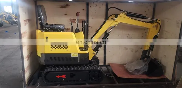 CE approved customizable bucket garden mini excavator 800kg for garden landscaping