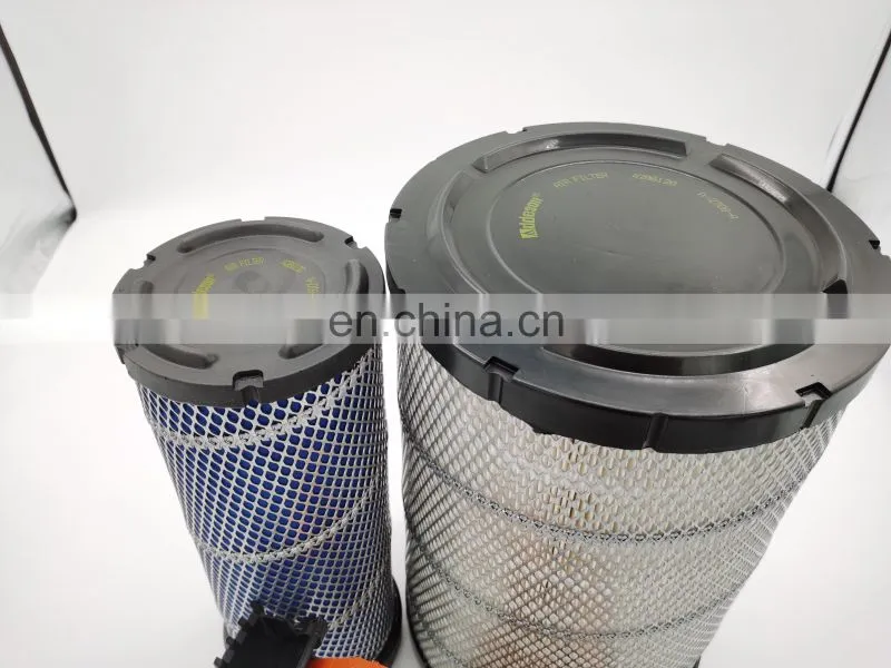 hot selling excavator parts air filter 4286128+4286130 AF25414+AF25412 for SK200-8 SK210-8 EX210-5 EX230LC-5 EX220-5 ZX200-3