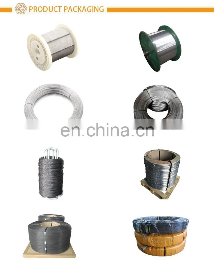 18 Gauge Mattress Spring Steel Wire 1.3mm 2.3mm 3.2mm 7mm EN10270-1 Carbon Spring Steel Wire