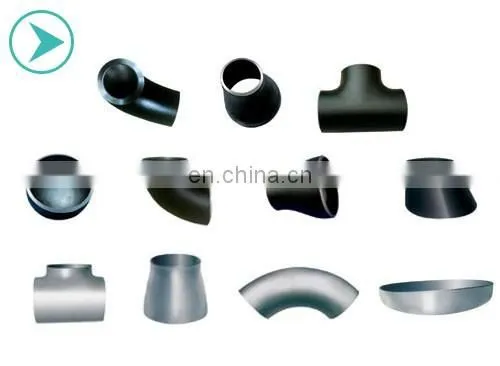 business industrial 8 inch butt welded carbon steel 90deg pipe fittings