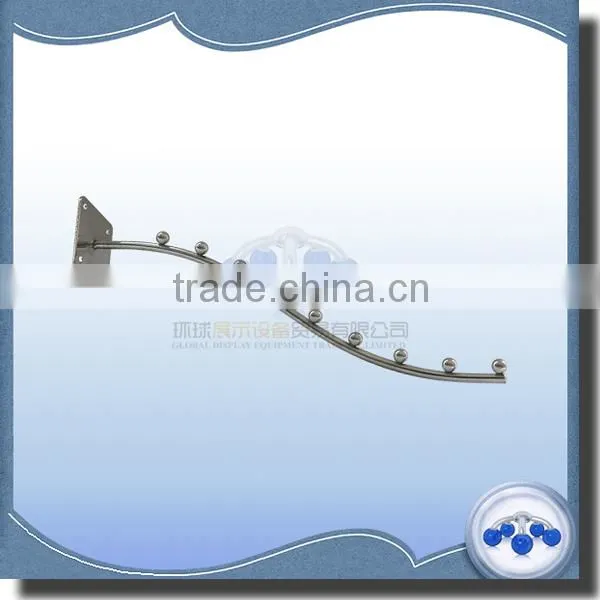 Wholesale metal chrome wall-mounted display bracket