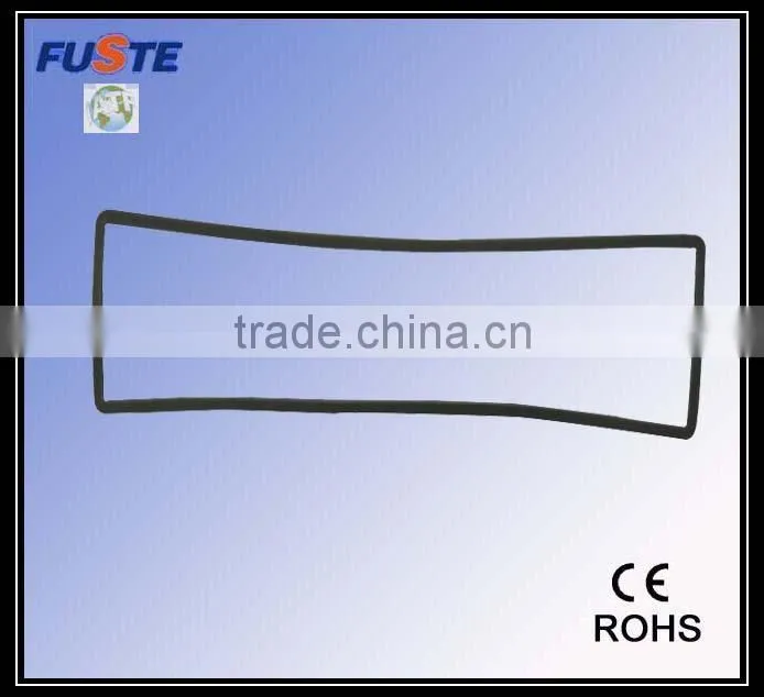 Custom molded rubber gasket