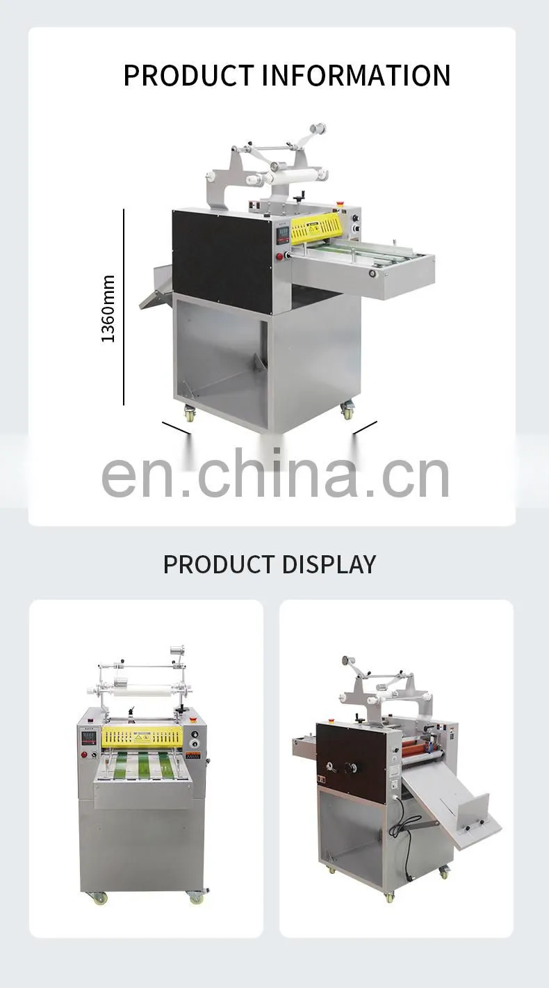 Automatic seperate system hydraulic roll laminator