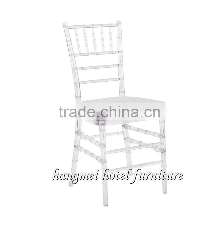 clear wedding resin Tiffany chair
