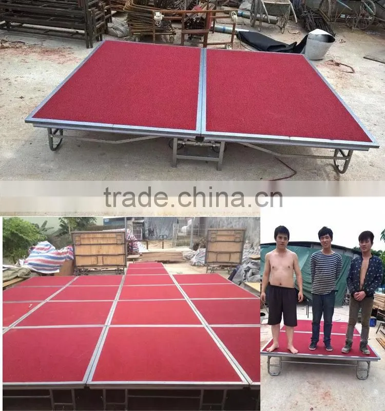 2016Hot Sale Portable Folding Stage For Banquet