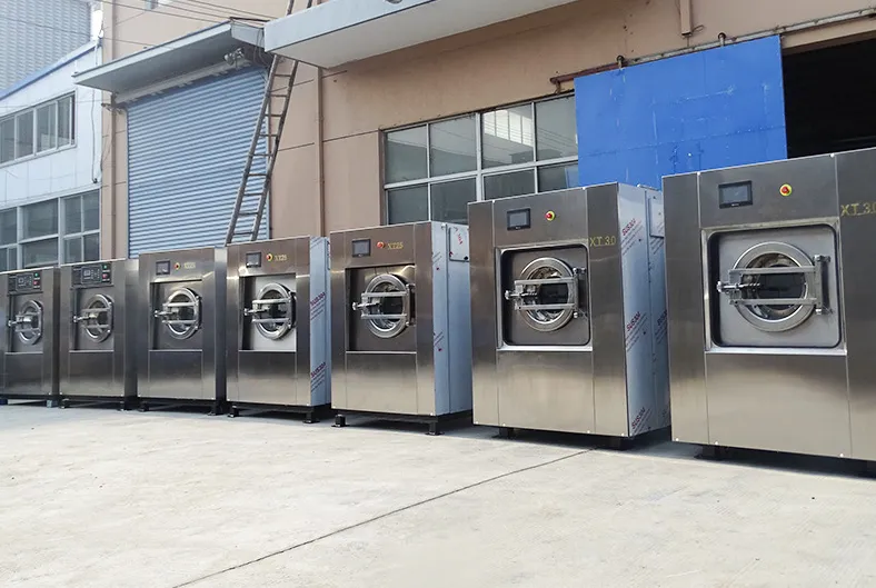 Factory Industrial Laundry Equipment Commercial Washer Dryer Washing Drying Machine for Garment Washing and Washing Plant