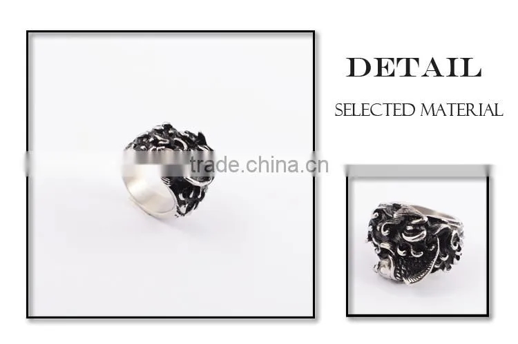 Silver jewelry fashion jewelry silver hot new men's ring