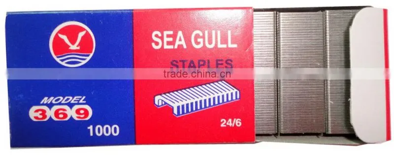 Wholesale standard office staple pin with galvanized color