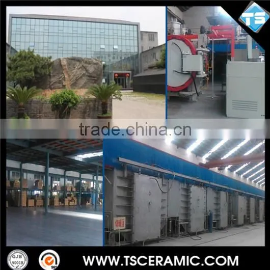 wear resistant alumina ceramic porcelain tube for industrial pipeline