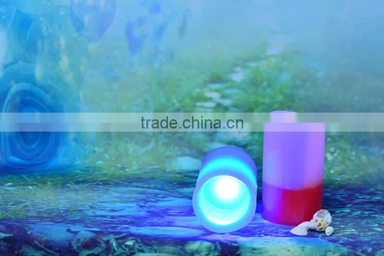led candle with 18 keys remote control function multi colored candles