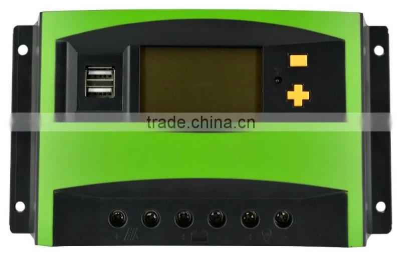 low price 12V24V 40A pwm solar charge controller home solar system